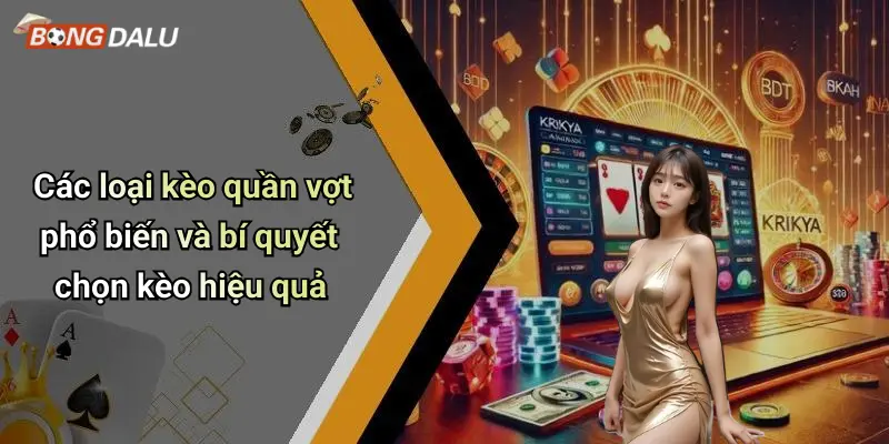 Các loại kèo quần vợt phổ biến và bí quyết chọn kèo hiệu quả