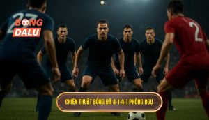 Chiến thuật bóng đá 4-1-4-1 phòng ngự