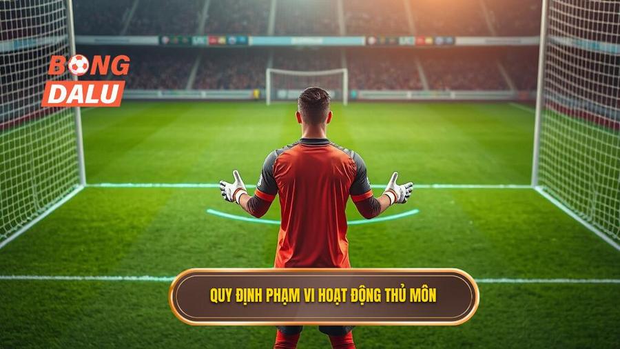 1. Quy định phạm vi hoạt động thủ môn