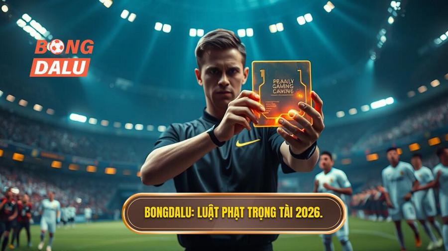 Bongdalu_ Luật phạt trọng tài 2026.