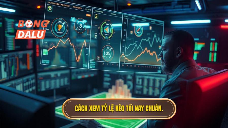 1. Cách xem tỷ lệ kèo tối nay chuẩn.