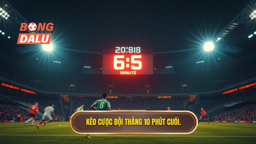Kèo cược đội thắng 10 phút cuối