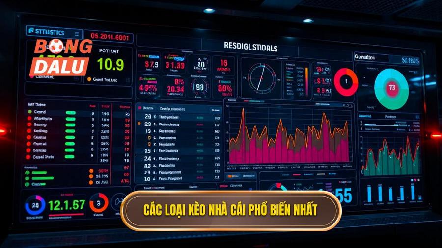 2. Các loại kèo nhà cái phổ biến nhất