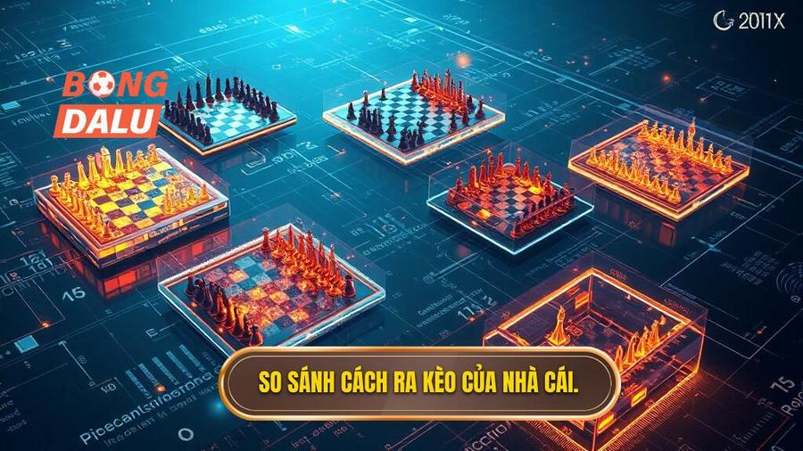3. So sánh cách ra kèo của nhà cái.