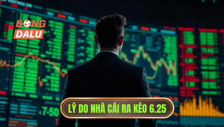Tại sao nhà cái lại đưa ra tỷ lệ kèo 6.25?