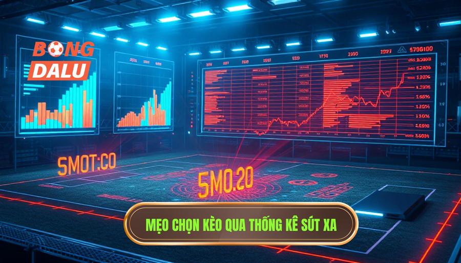 Mẹo chọn kèo dựa trên thống kê sút xa cho từng loại kèo cụ thể