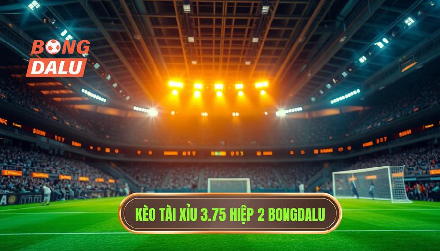 Kèo tài xỉu 3.75 hiệp 2 là gì? Kinh nghiệm soi kèo từ chuyên gia BONGDALU
